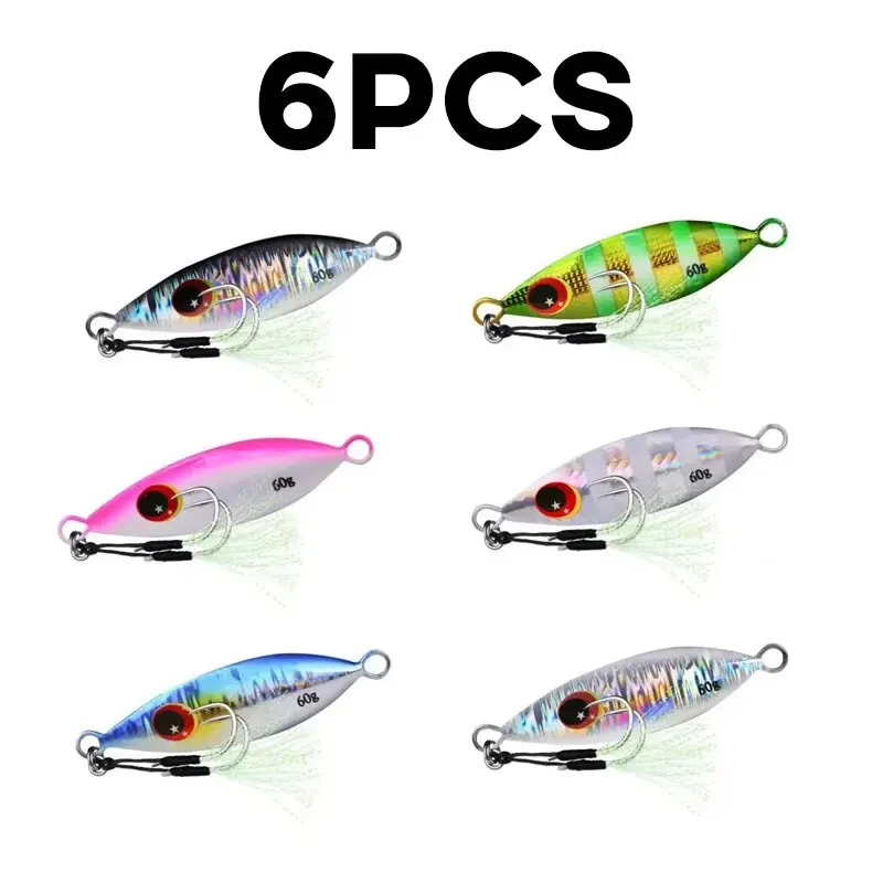 Inchiku Metal Jig Spoon Lure 6 - Fishing Lure Spoon 评论和价格