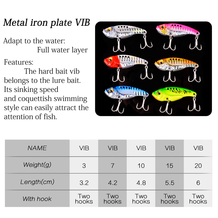 6pc/lot  7/10/15/20G Hard Meta - Fishing Lure Spoon 评论和价格