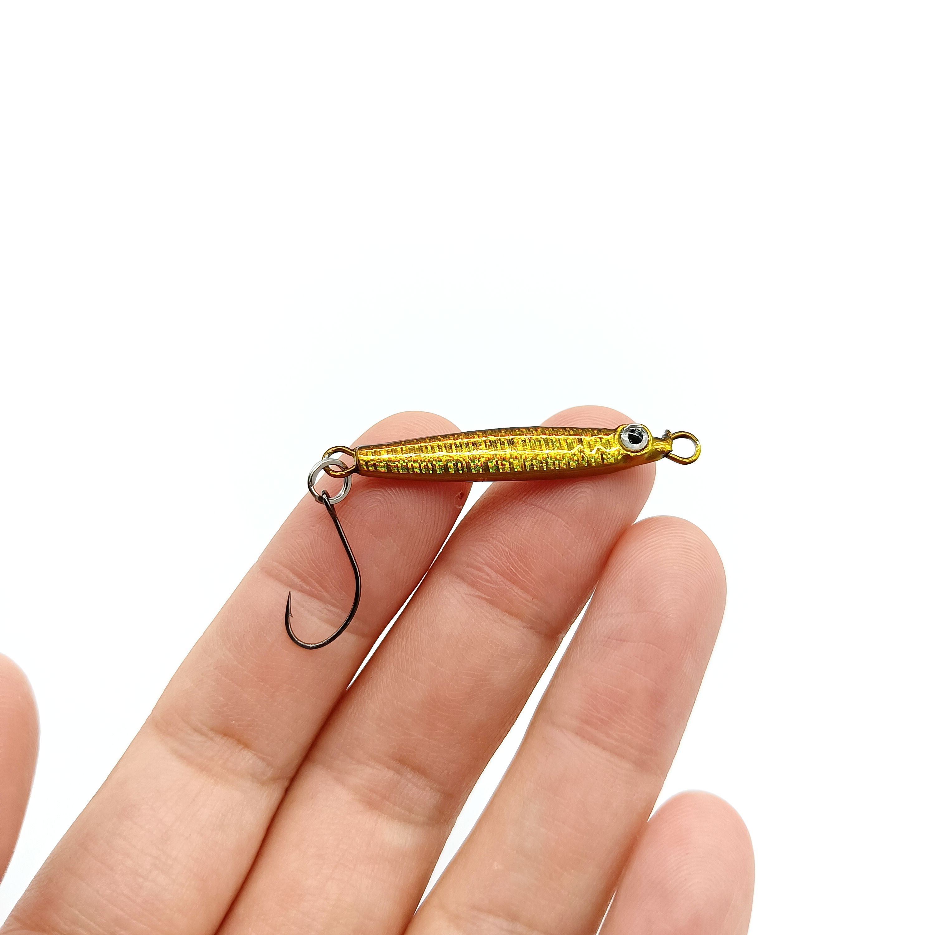 DUODUOYU 5PCS Mini  Metal Jig  - Fishing Lure Spinnerbait 评论和价格