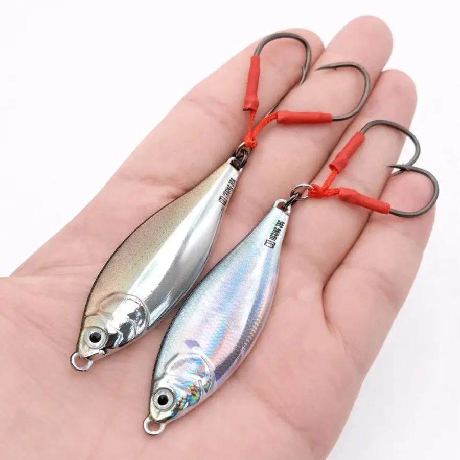 Metal Jig Bait Spinner Sinking - Fishing Lure Blade Bait 评论和价格