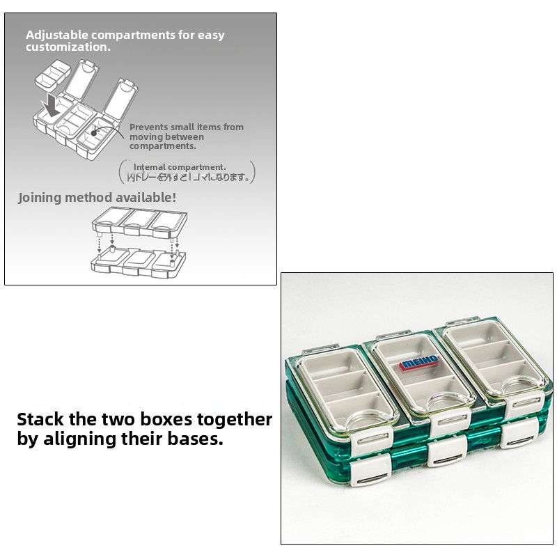 Meiho Fishing Box Small Access - Fishing Lure Accessories 评论和价格