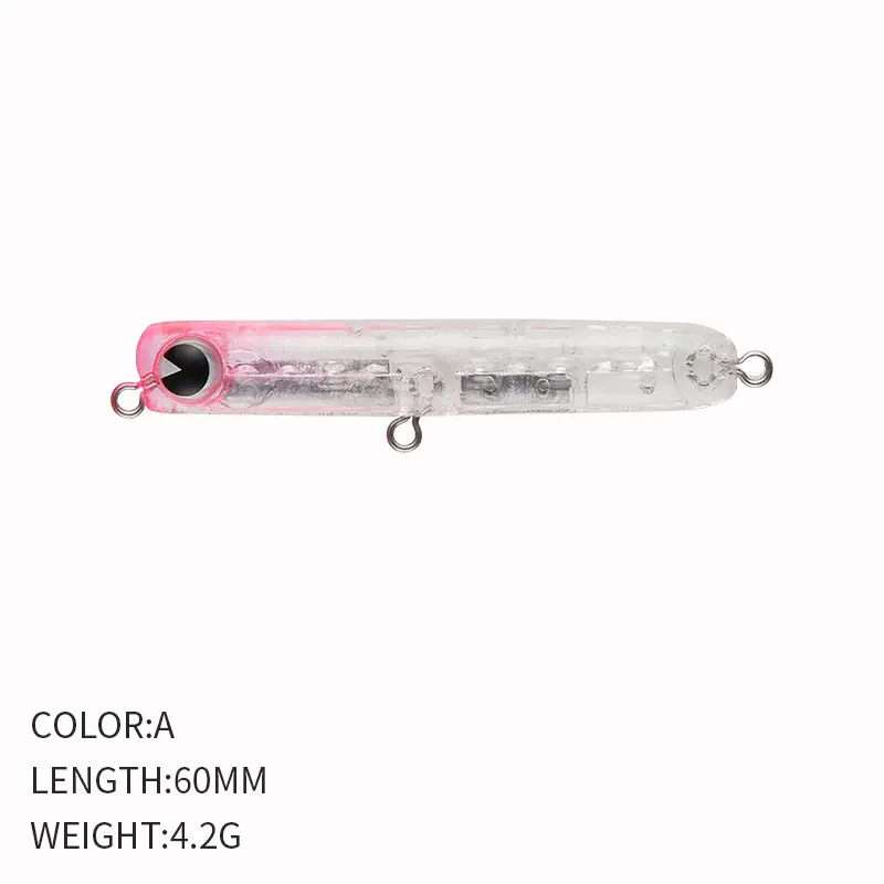6cm 4.8g Slow Sinking Pencil F - Fishing Lure Jerkbait 评论和价格