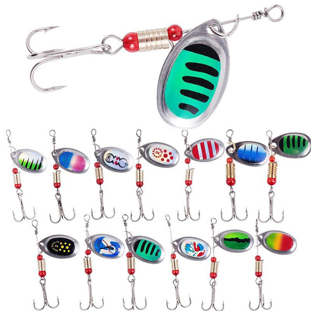 30pcs Metal Spoon Spinner Fish - Fishing Lure Spoon 评论和价格