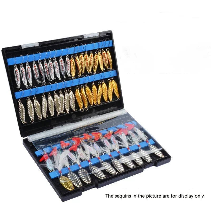 Portable Double Sided Tackle B - Fishing Lure Spinnerbait 评论和价格