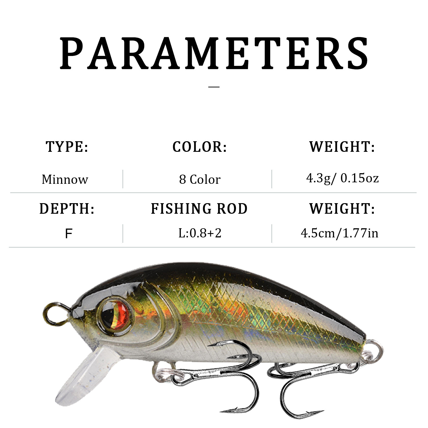 1pc Japan Hot Model Minnow Fis - Fishing Lure Jerkbait 评论和价格